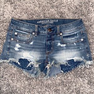 AEO Jean shorts